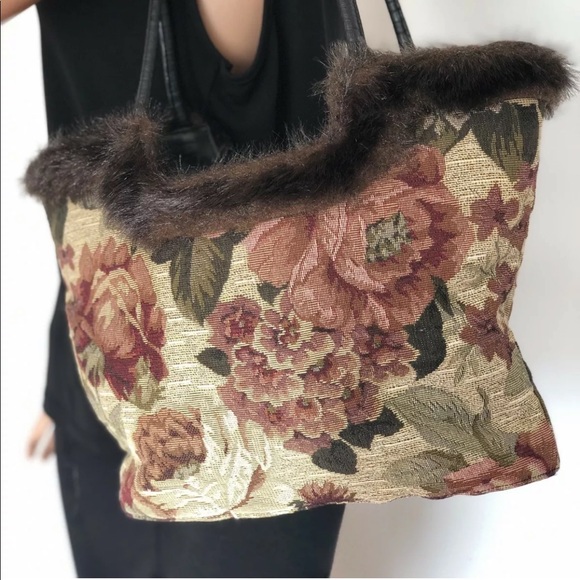 designer fur bag